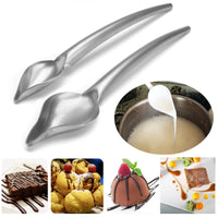 Creative Deco Gastronomy Spoon Design Sauce Dressing Plate Dessert