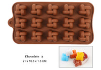 Chocolate Silicon Food Grade Baking Candy Molds