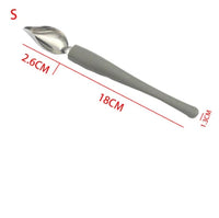 Creative Deco Gastronomy Spoon Design Sauce Dressing Plate Dessert