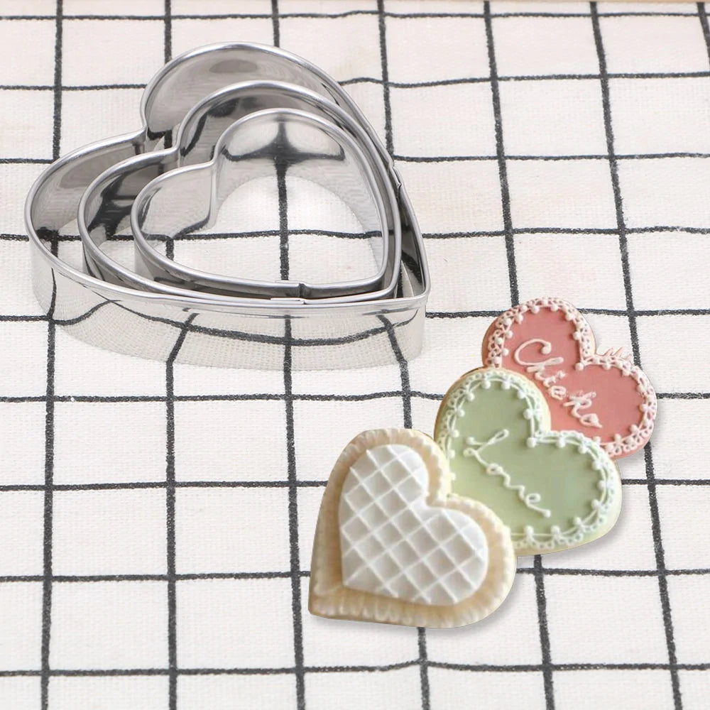 Star Heart Flower Cookie Cutters