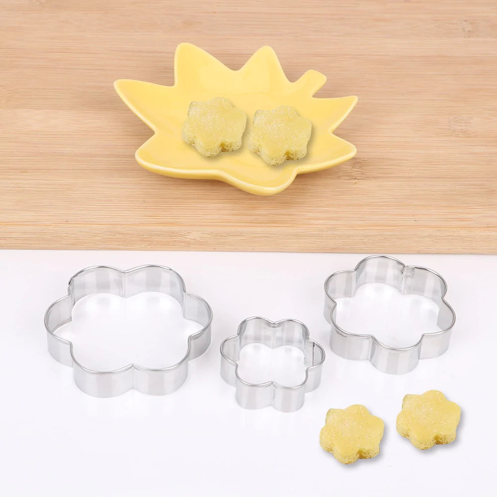 Star Heart Flower Cookie Cutters