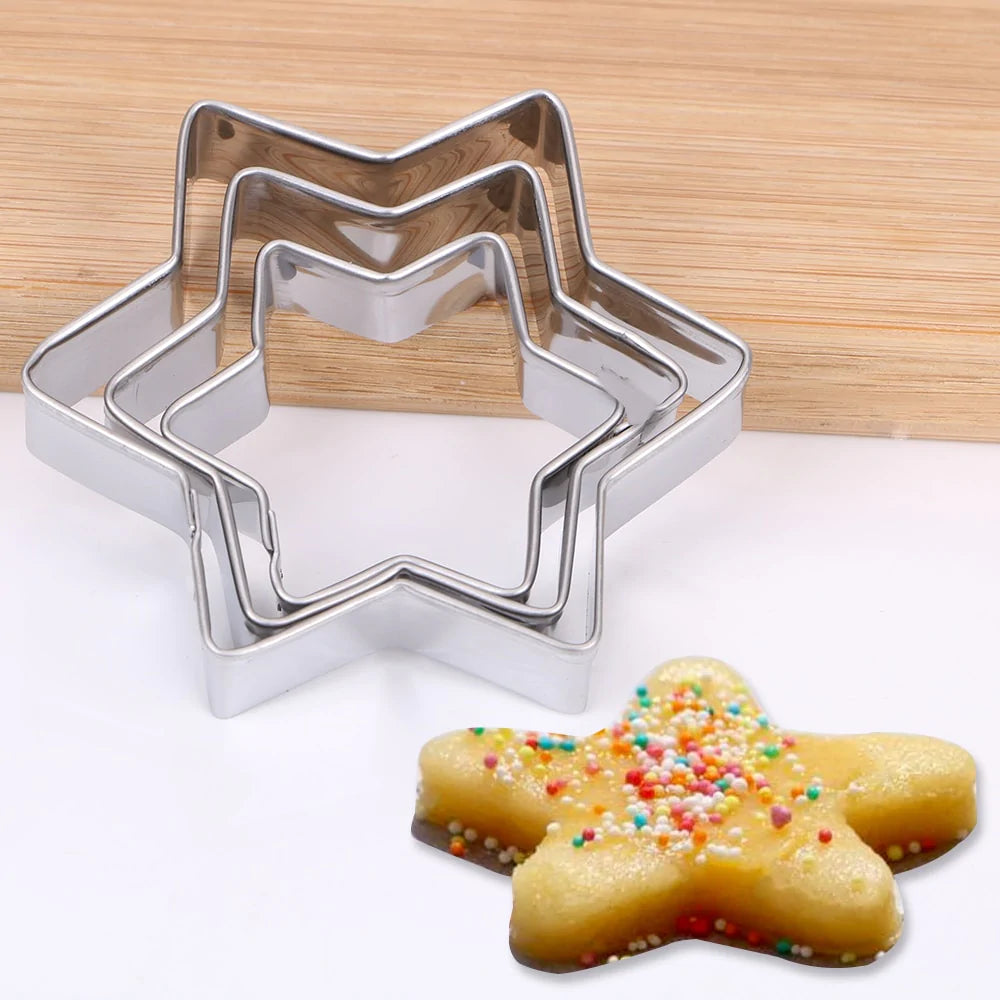 Star Heart Flower Cookie Cutters