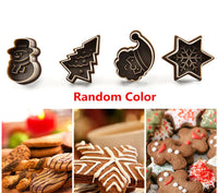 4pcs Seasonal Cookie Cutter