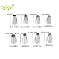 8 pcs/set Large Size Cake Nozzles