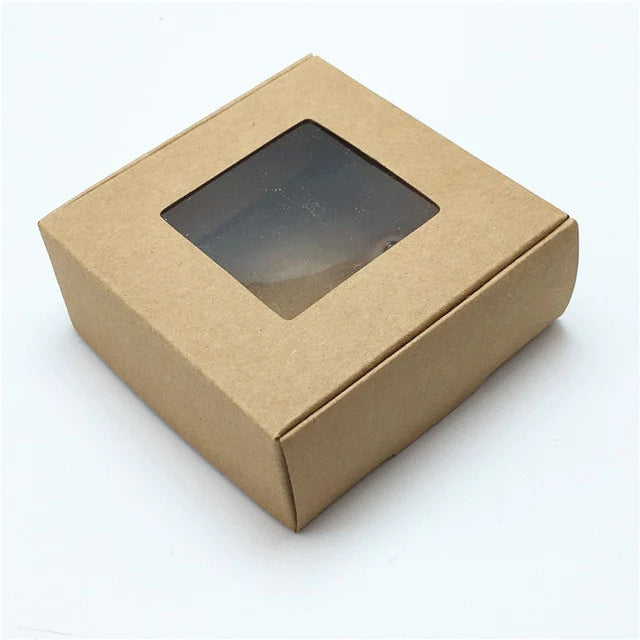 24 Pcs PVC Window Gift Packaging Box