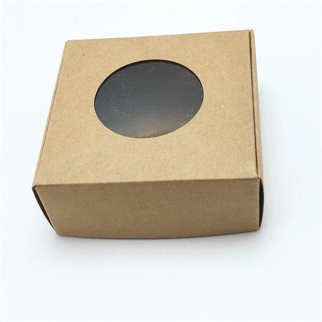 24 Pcs PVC Window Gift Packaging Box