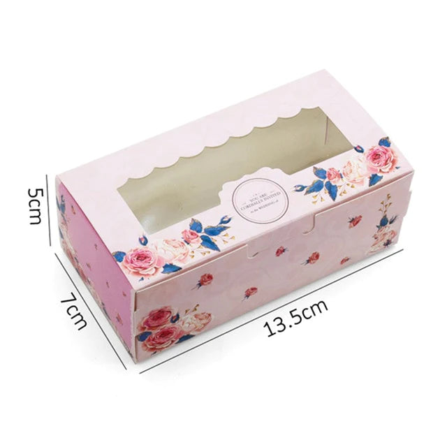 5pcs Paper Boxes With Window