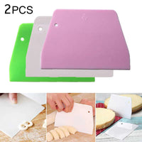 Thumbnail for 2PCS Plastic Dough Scrapers