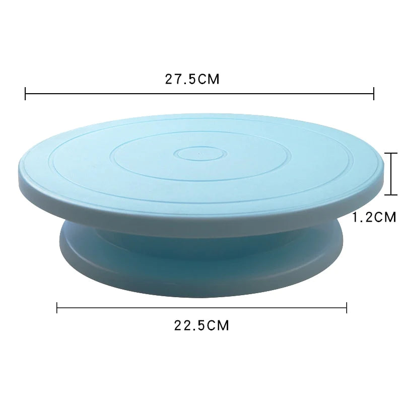 10 Inch Cake Rotating Anti-skid Round Cake Turntable Stand