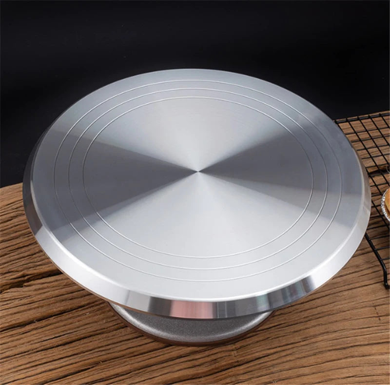 10, 12, or 14 Inch Rotating Cake Stand