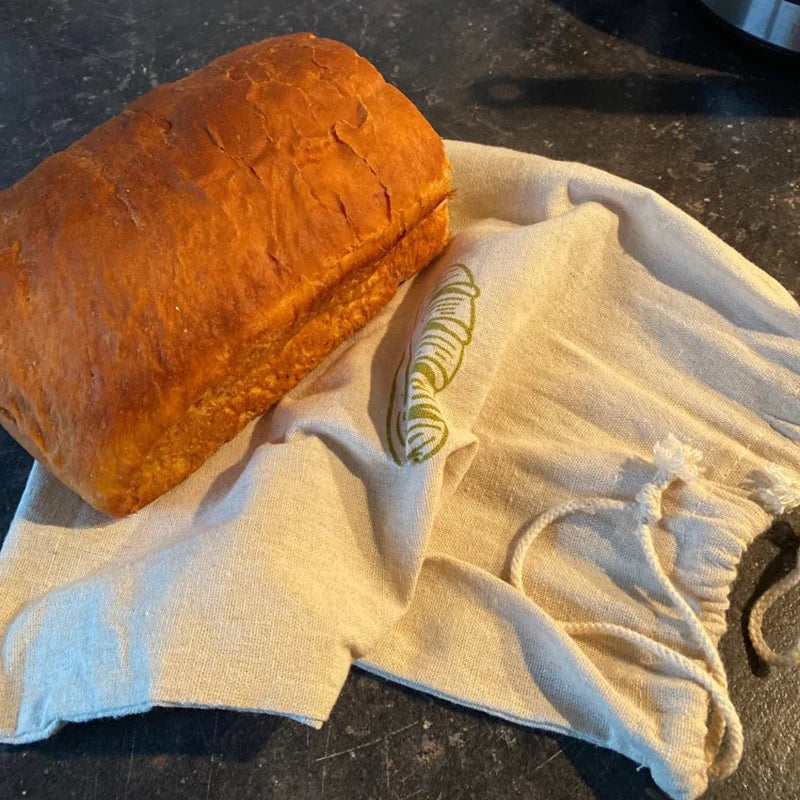 Bags Reusable Drawstring Bread Bag For Loaf