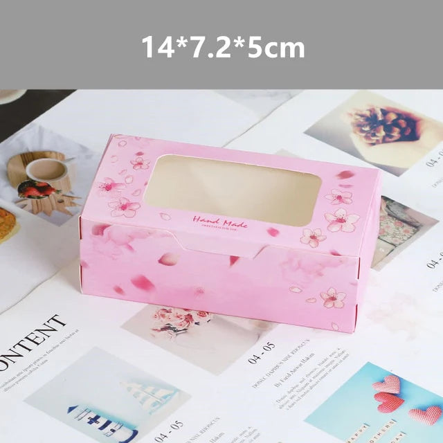 5pcs Paper Boxes With Window