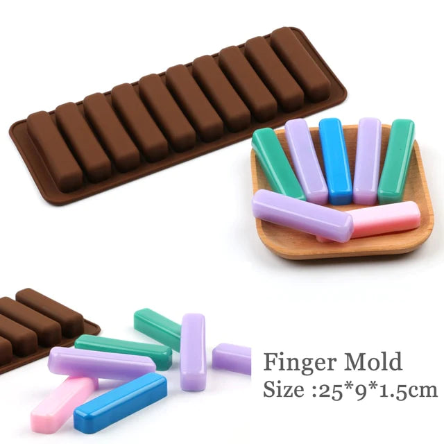 High Quality Chocolate Silicone Molds 3D Shapes