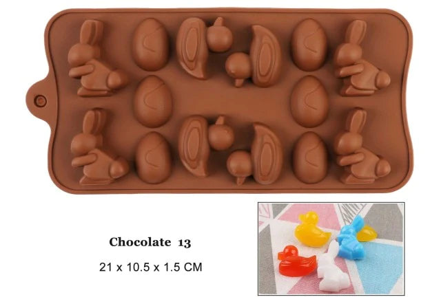 High Quality Chocolate Silicone Molds 3D Shapes