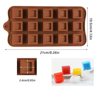 Thumbnail for High Quality Chocolate Silicone Molds 3D Shapes