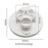 Halloween 3D Skull Silicone Molds