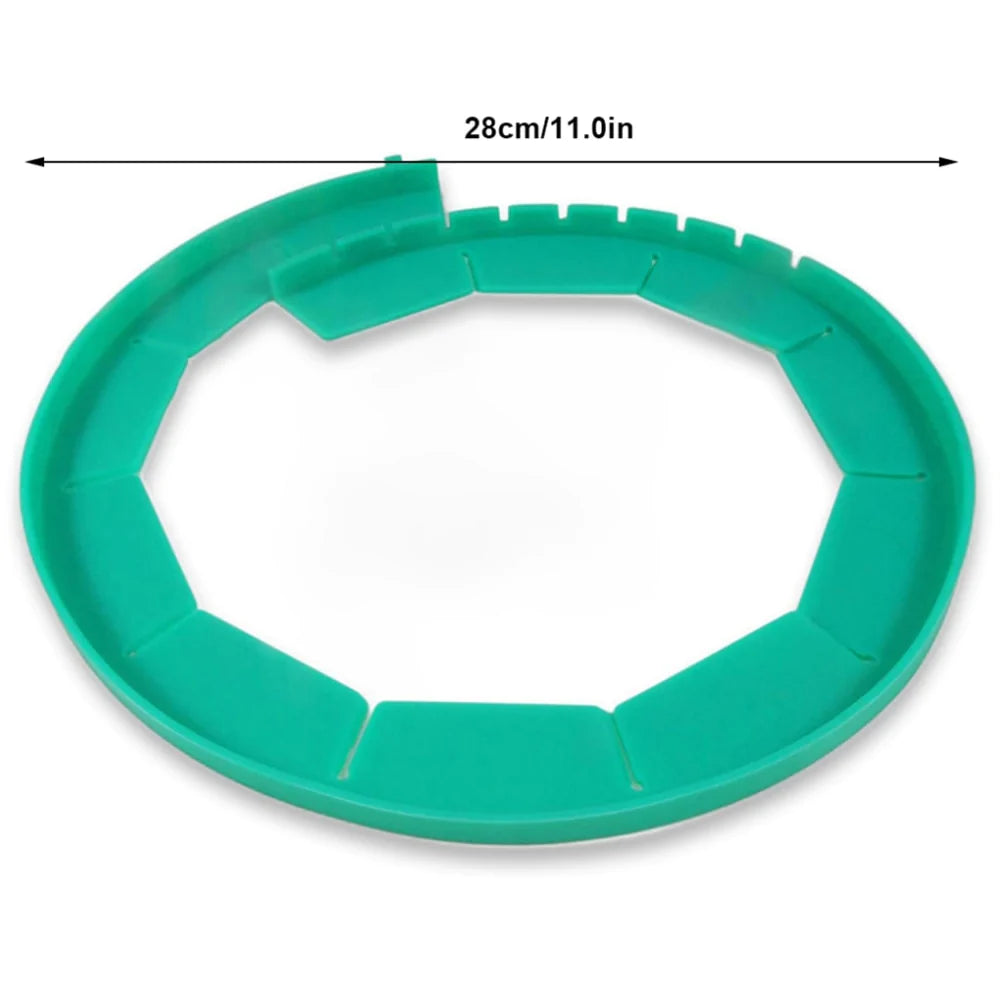 Pie Crust Adjustable Silicone Shield