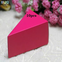 Thumbnail for 10pcs Candy Box Triangle Cake Box Gift