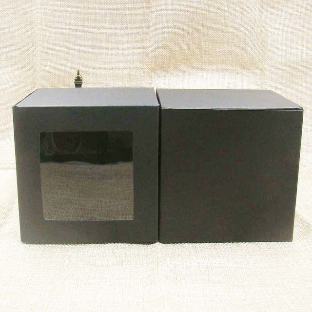 10psc White / Black / Kraft Window Cupcake Box