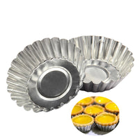 Thumbnail for 10pcs Egg Tart Aluminium Alloy Mold