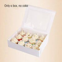 5 pcs Cupcake Box With Window, 32.5x25x9cm