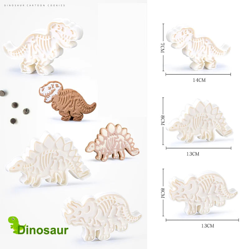 3D Dinosaur Cookies Cutter
