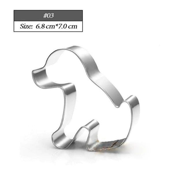 Dog Bone Paw Cookie Cutter