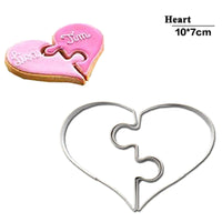 Thumbnail for 2 Pcs Heart Cookie Molds