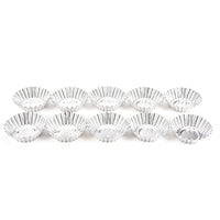 10Pcs Aluminum Tart Molds