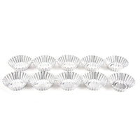 10Pcs Aluminum Tart Molds